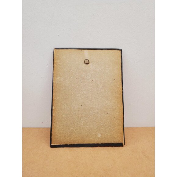 Vintage Moroccan Wall Hanging Mirror Brass Copper Silver Metal Glass One-Off - Picture 8 of 10